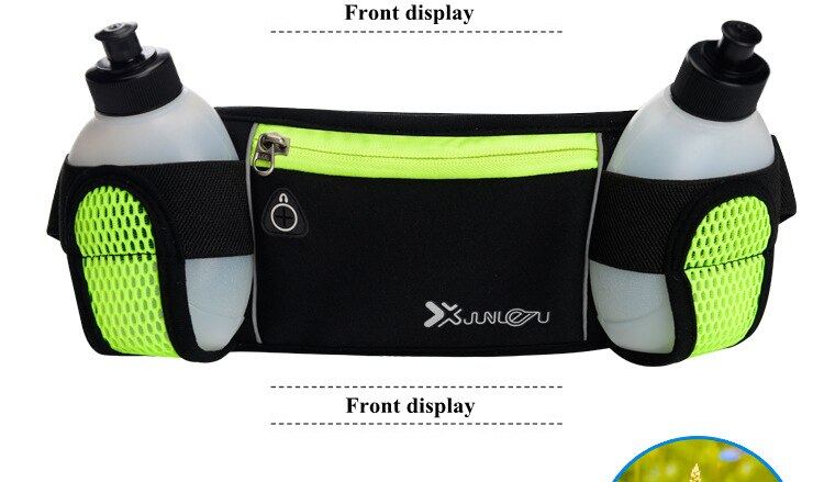 Outdoor Running Bag Men Women Cycling Waist Bags with Kettles Multifunctional Hiking Climbing Jogging Fitness Bicycle Belt Pouch