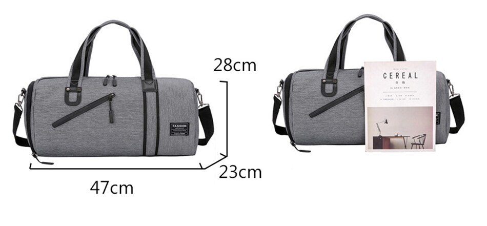 Dry wet Swimming Gym Bag Men Women Sports Yoga Mat Bags Fashion Fitness Training Sports Travel Outdoor Handbags For Shoes Pocket