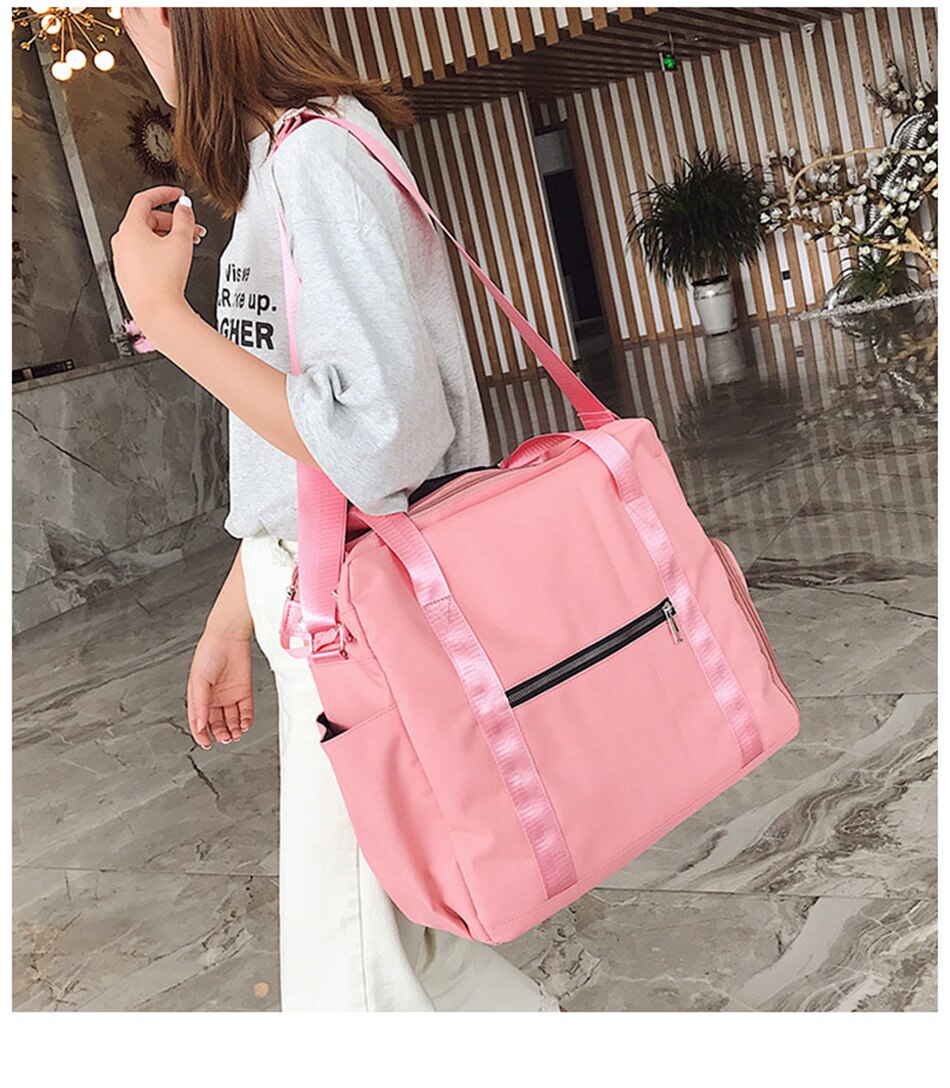 Fashion Training Gym Fitness Bag Women Men With Shoes Pocket Dry Wet Travel Handbag Luggage Fashion Sport Swimming Yoga Mat Bags