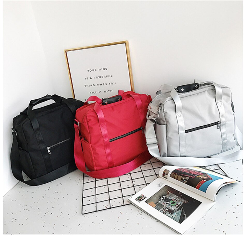 Fashion Training Gym Fitness Bag Women Men With Shoes Pocket Dry Wet Travel Handbag Luggage Fashion Sport Swimming Yoga Mat Bags