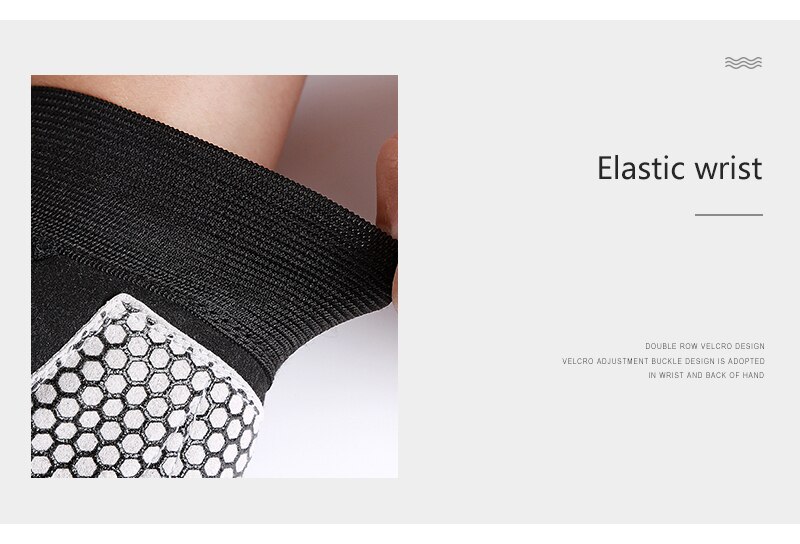 Half Finger Gym Gloves Heavyweight Sport Exercise Weight Lifting Gloves Protector Anti-slip Body Building Training Fitness Glove