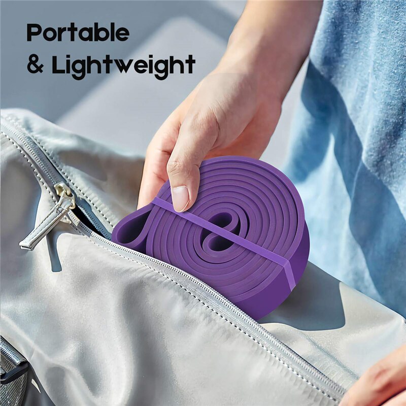 Resistance Band 208cm Fitness Rubber Bands Home Pilates Yoga  Loop Expander Workout Exercise Sports Pull up Assist Elastic Bands