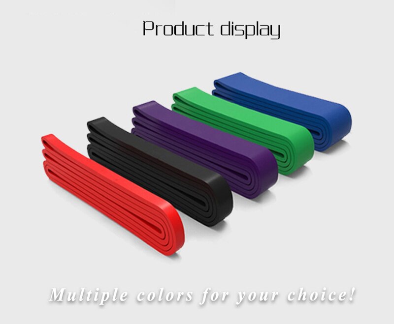 Resistance Band 208cm Fitness Rubber Bands Home Pilates Yoga  Loop Expander Workout Exercise Sports Pull up Assist Elastic Bands