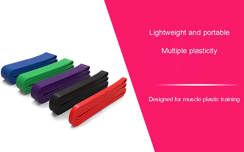 Resistance Band 208cm Fitness Rubber Bands Home Pilates Yoga  Loop Expander Workout Exercise Sports Pull up Assist Elastic Bands