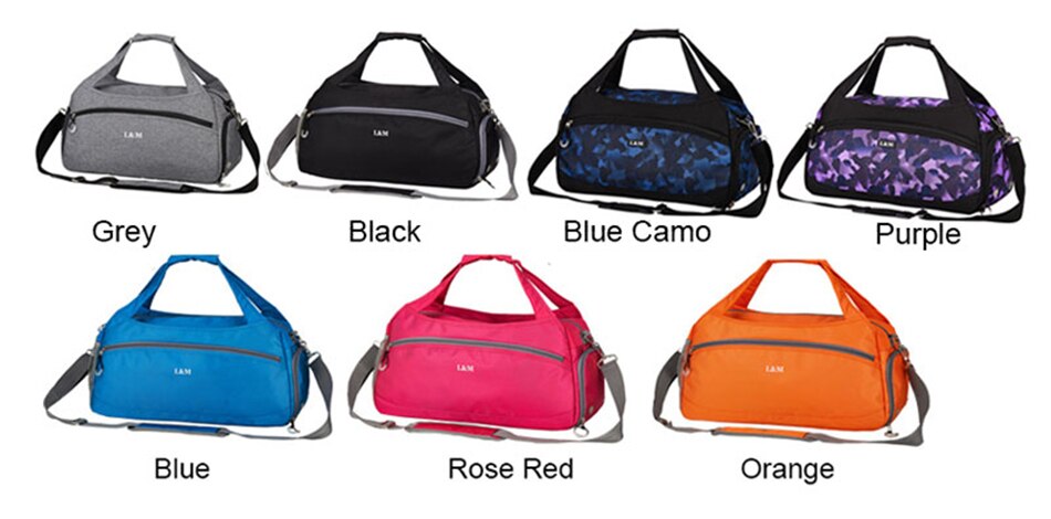 Dry Wet Swimming Gym Bags Oxford Fitness Yoga Mat Bag Women Training Sports Travel Outdoor Shoulder Handbag With Shoes Warehouse