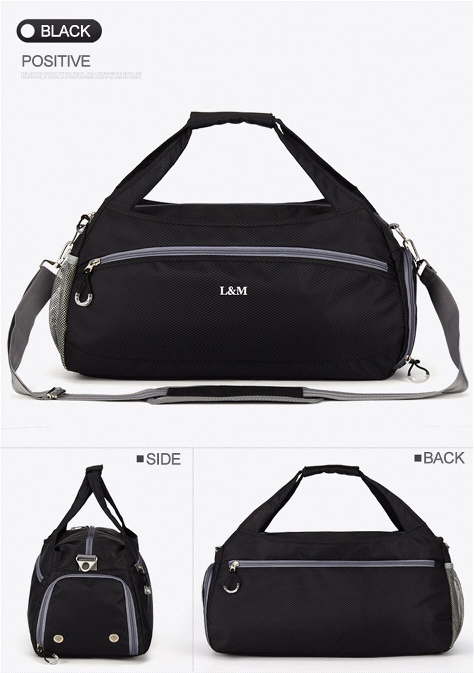 Dry Wet Swimming Gym Bags Oxford Fitness Yoga Mat Bag Women Training Sports Travel Outdoor Shoulder Handbag With Shoes Warehouse