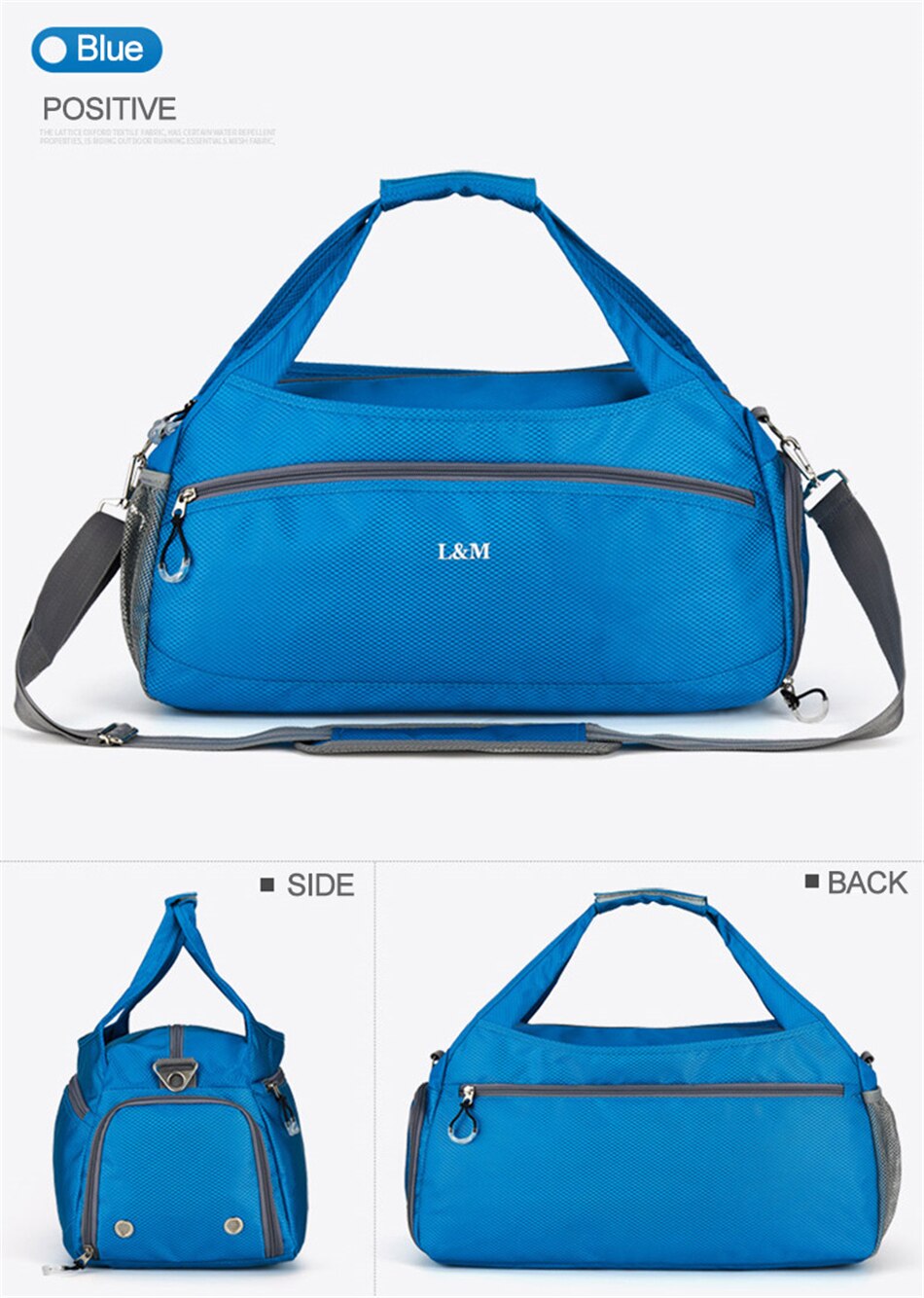 Dry Wet Swimming Gym Bags Oxford Fitness Yoga Mat Bag Women Training Sports Travel Outdoor Shoulder Handbag With Shoes Warehouse