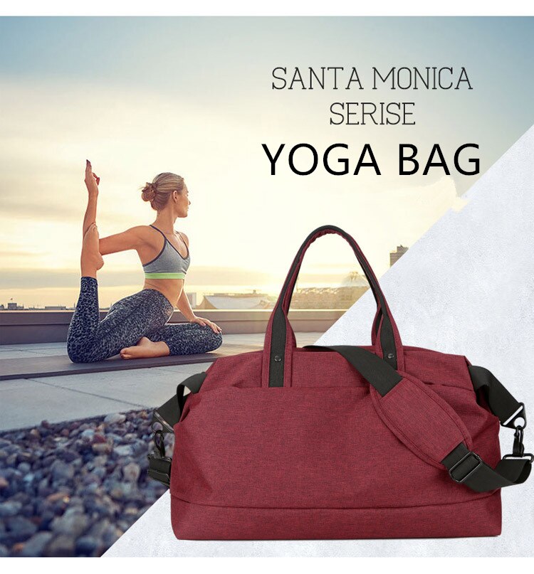 Sports Gym Bag Women Man Fitness Camping Hiking Travel Handbag Outdoor Fishing Backpack Multifunction Big Shoulder Bag Yoga Pack