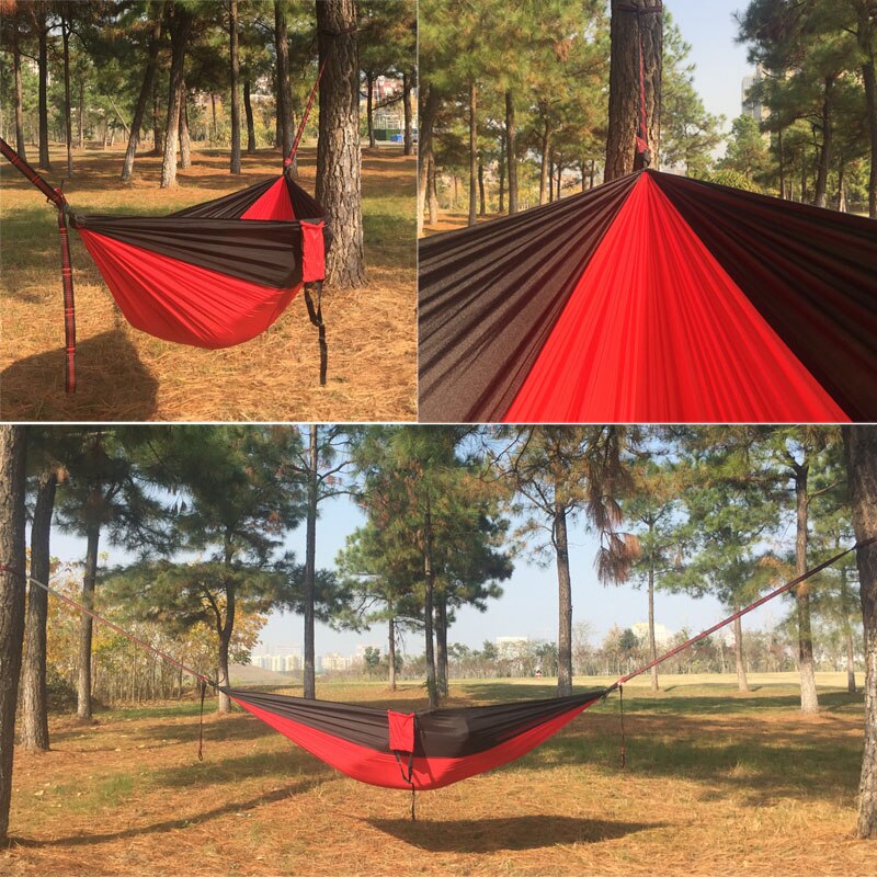 2 Person Parachute Hammock Portable Army Survival Hammocks Travel Hamaca  Hamak Nylon Hamaca Hamak Camping Hamac Ramac