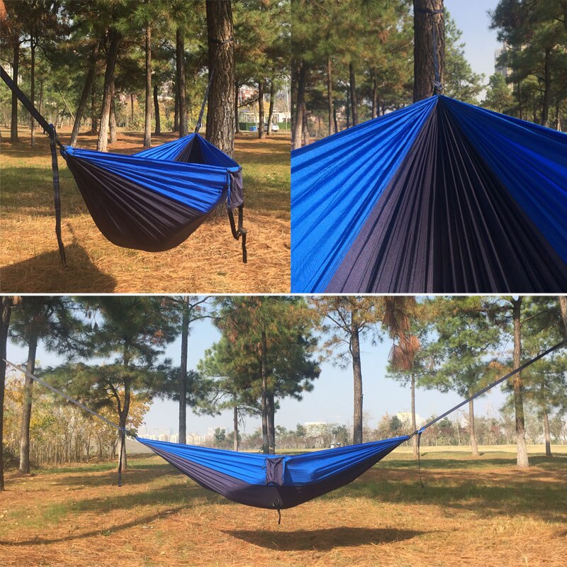 2 Person Parachute Hammock Portable Army Survival Hammocks Travel Hamaca  Hamak Nylon Hamaca Hamak Camping Hamac Ramac