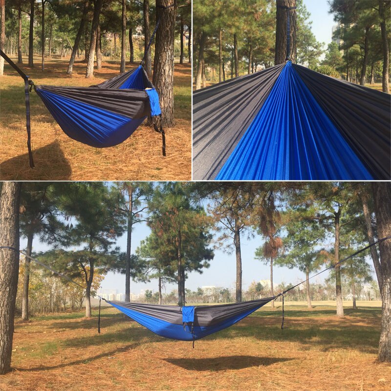 2 Person Parachute Hammock Portable Army Survival Hammocks Travel Hamaca  Hamak Nylon Hamaca Hamak Camping Hamac Ramac