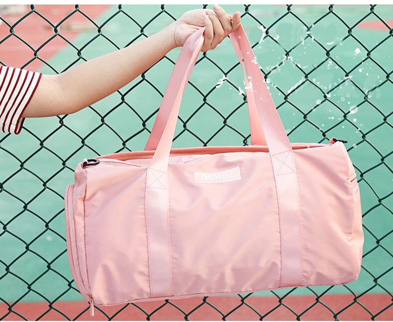 New Gym Yoga Mat Fitness Bags Dry Wet Women Men Travel Sport Foldable Lightweight Shoulder Bag Waterproof Wear Resistant Handbag