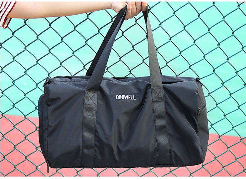 New Gym Yoga Mat Fitness Bags Dry Wet Women Men Travel Sport Foldable Lightweight Shoulder Bag Waterproof Wear Resistant Handbag