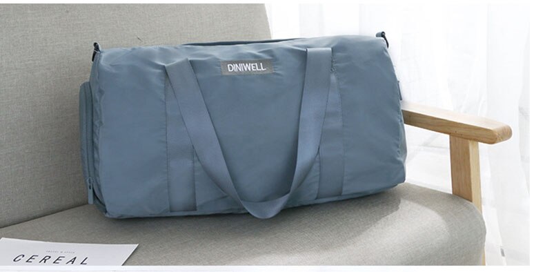 New Gym Yoga Mat Fitness Bags Dry Wet Women Men Travel Sport Foldable Lightweight Shoulder Bag Waterproof Wear Resistant Handbag