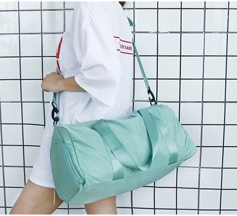 New Gym Yoga Mat Fitness Bags Dry Wet Women Men Travel Sport Foldable Lightweight Shoulder Bag Waterproof Wear Resistant Handbag