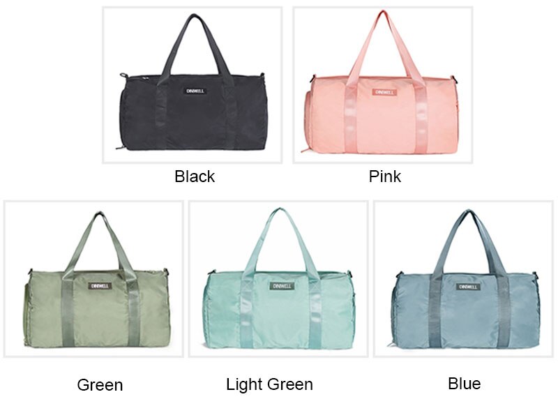 New Gym Yoga Mat Fitness Bags Dry Wet Women Men Travel Sport Foldable Lightweight Shoulder Bag Waterproof Wear Resistant Handbag