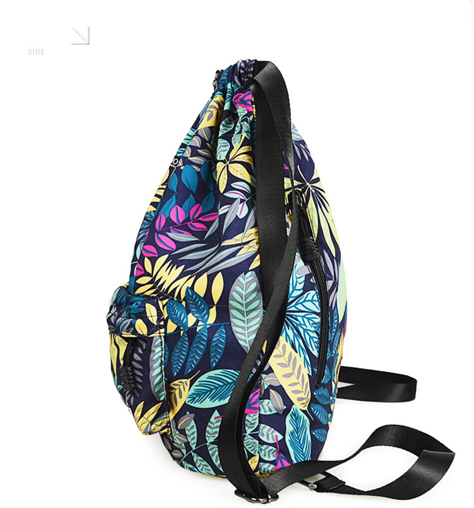 Outdoor Sports Lightweight Men And Women Drawstring Backpack Running Waterproof Backpack Travel Fitness Swimming Bag Soft Back