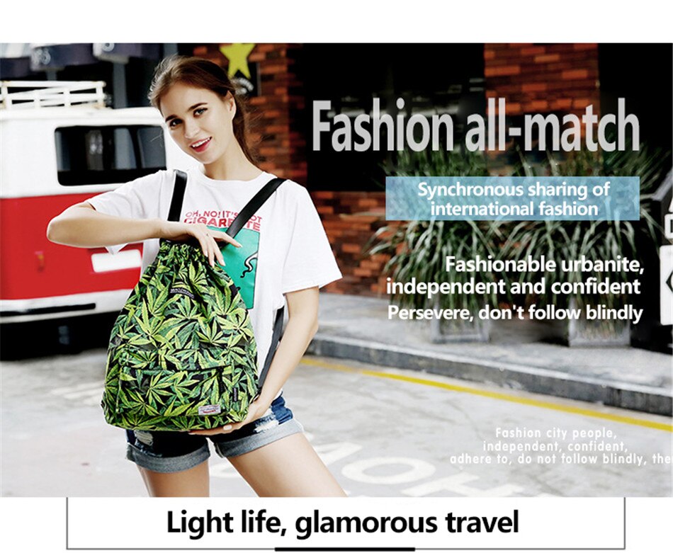 Outdoor Sports Lightweight Men And Women Drawstring Backpack Running Waterproof Backpack Travel Fitness Swimming Bag Soft Back