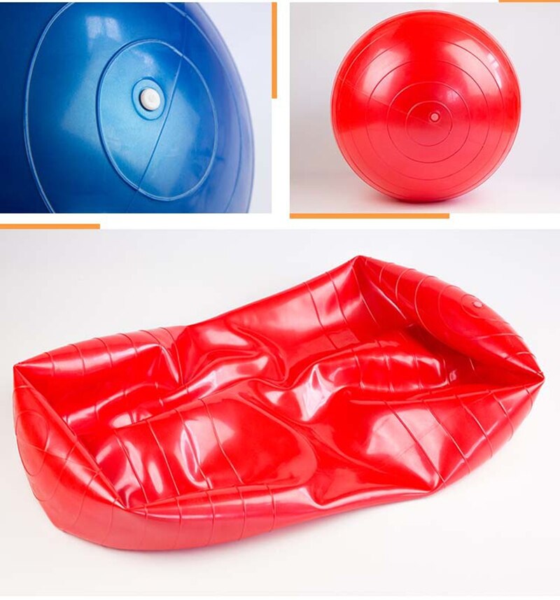 Sports Yoga Balls Pilates Peanut Fitness Ball Gym Exercise Balance Fitball Explosion-proof Exercise Pilates Workout Massage Ball