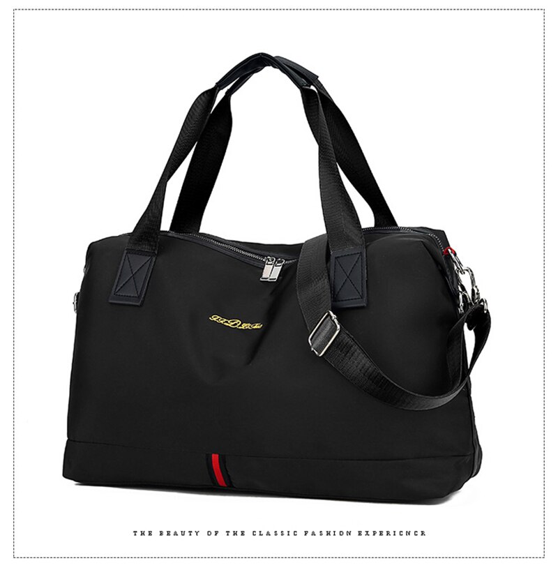 New Women Traveling Yoga Gym Bag Fitness Sport Waterproof Nylon Crossbody Handbag Multifunctional Shoulder Bags For Shoes Pocket