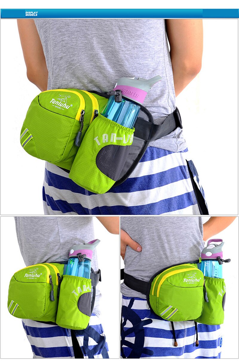 Running Waist Pack Men Women Belt Case Pocket Camping Hiking Sports Mobile Phone Chest Bag Waterproof Multifunctional Kettle Bag