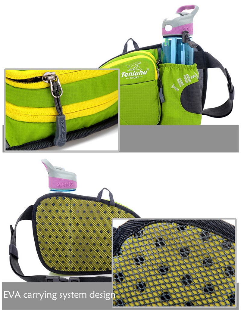 Running Waist Pack Men Women Belt Case Pocket Camping Hiking Sports Mobile Phone Chest Bag Waterproof Multifunctional Kettle Bag