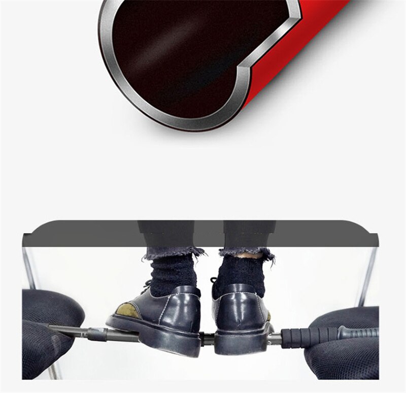 Outdoor Foldable Climbing Pole 4-section M-Pole Folding Ultralight Trekking Camping Hiking Poles Portable Aluminum Walking Stick