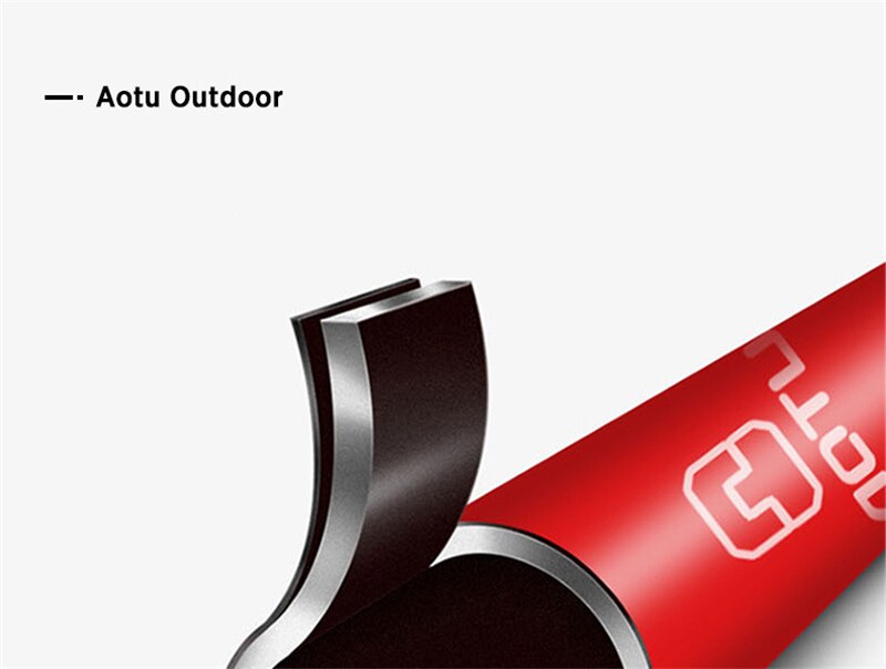 Outdoor Foldable Climbing Pole 4-section M-Pole Folding Ultralight Trekking Camping Hiking Poles Portable Aluminum Walking Stick