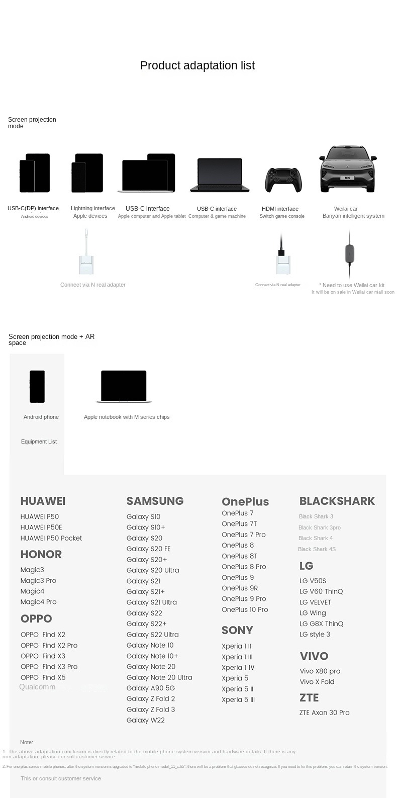 New Nreal Air Smart AR Glasses HD Private Giant Mobile Computer Projection Screen Viewing Portable Game Video Music Sunglasses