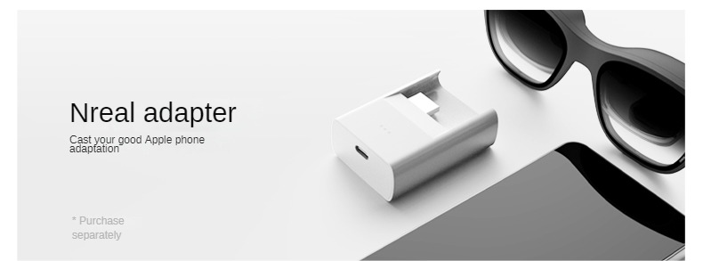 New Nreal Air Smart AR Glasses HD Private Giant Mobile Computer Projection Screen Viewing Portable Game Video Music Sunglasses