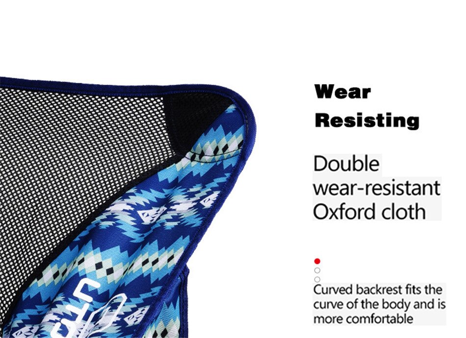 Outdoor Camping Portable Folding Camouflage Moon Chair Ultra Light Aluminum Alloy Outing Camping Fishing Back Chair Beach Chair