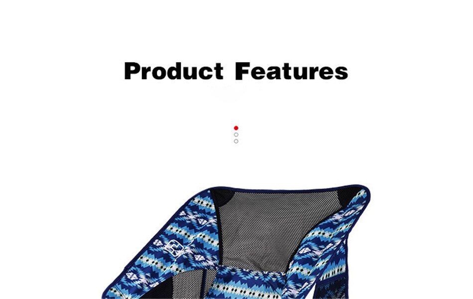 Outdoor Camping Portable Folding Camouflage Moon Chair Ultra Light Aluminum Alloy Outing Camping Fishing Back Chair Beach Chair