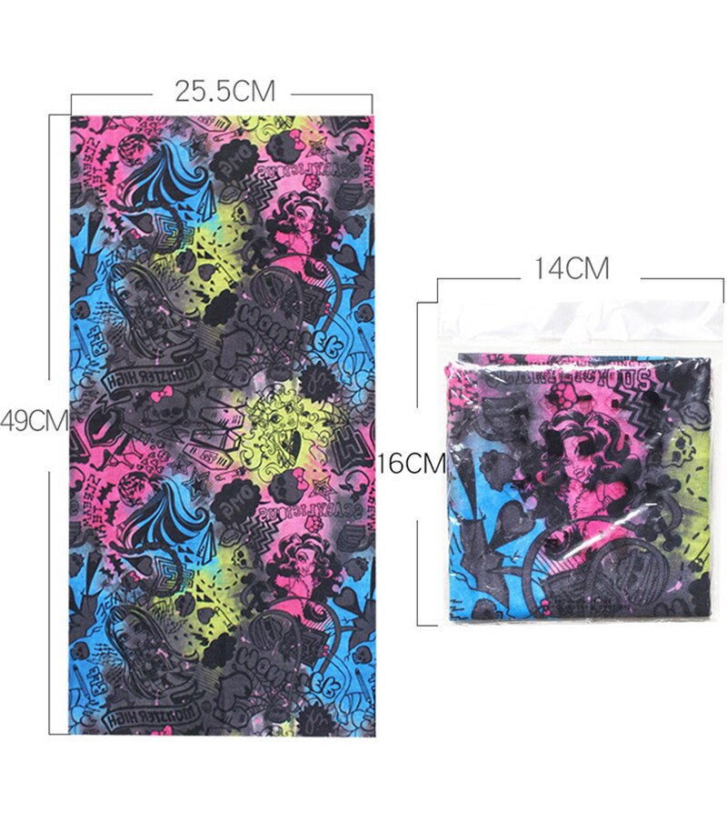 Multifunctional Sports Headwear Headband Bandana Balaclava Face Cover Scarf Sweatband Hairband for Cycling Yoga Camping Hiking