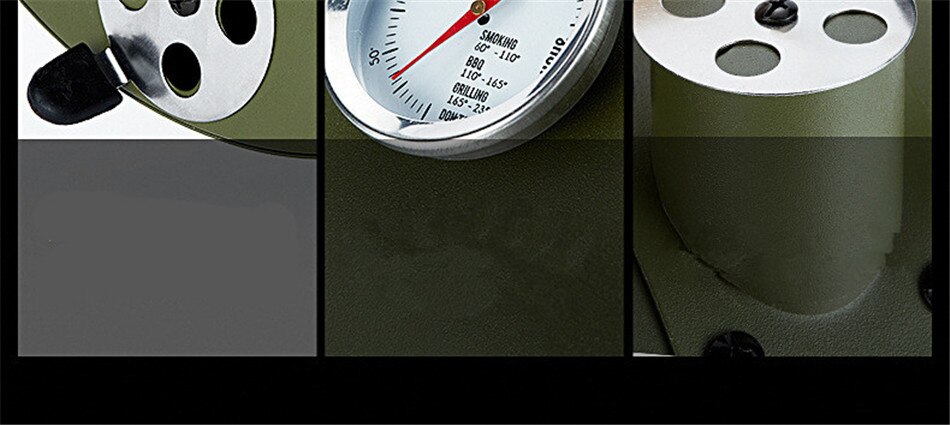 Portable Outdoor Barbecue Grill Household Small Barbecue Skewers Thickened Carbon Grill Camping Picnic Suitable For 3-5 People