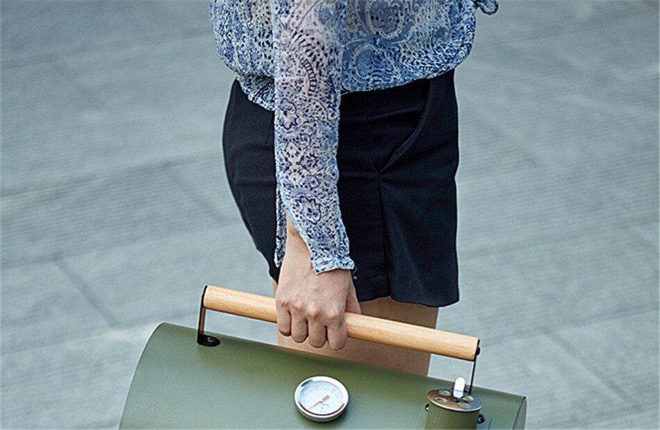 Portable Outdoor Barbecue Grill Household Small Barbecue Skewers Thickened Carbon Grill Camping Picnic Suitable For 3-5 People