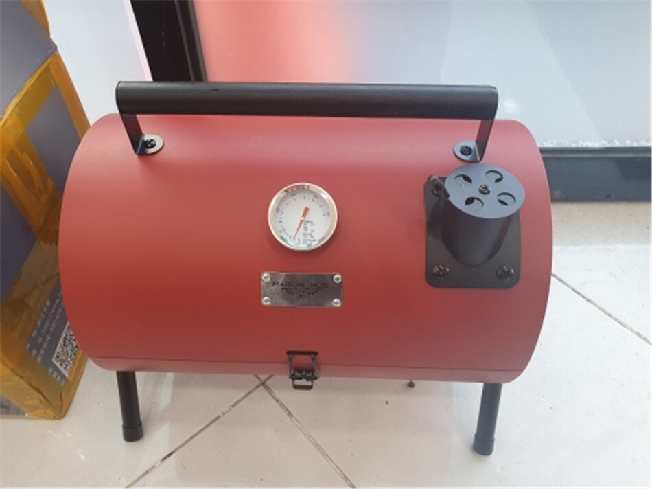 Portable Outdoor Barbecue Grill Household Small Barbecue Skewers Thickened Carbon Grill Camping Picnic Suitable For 3-5 People