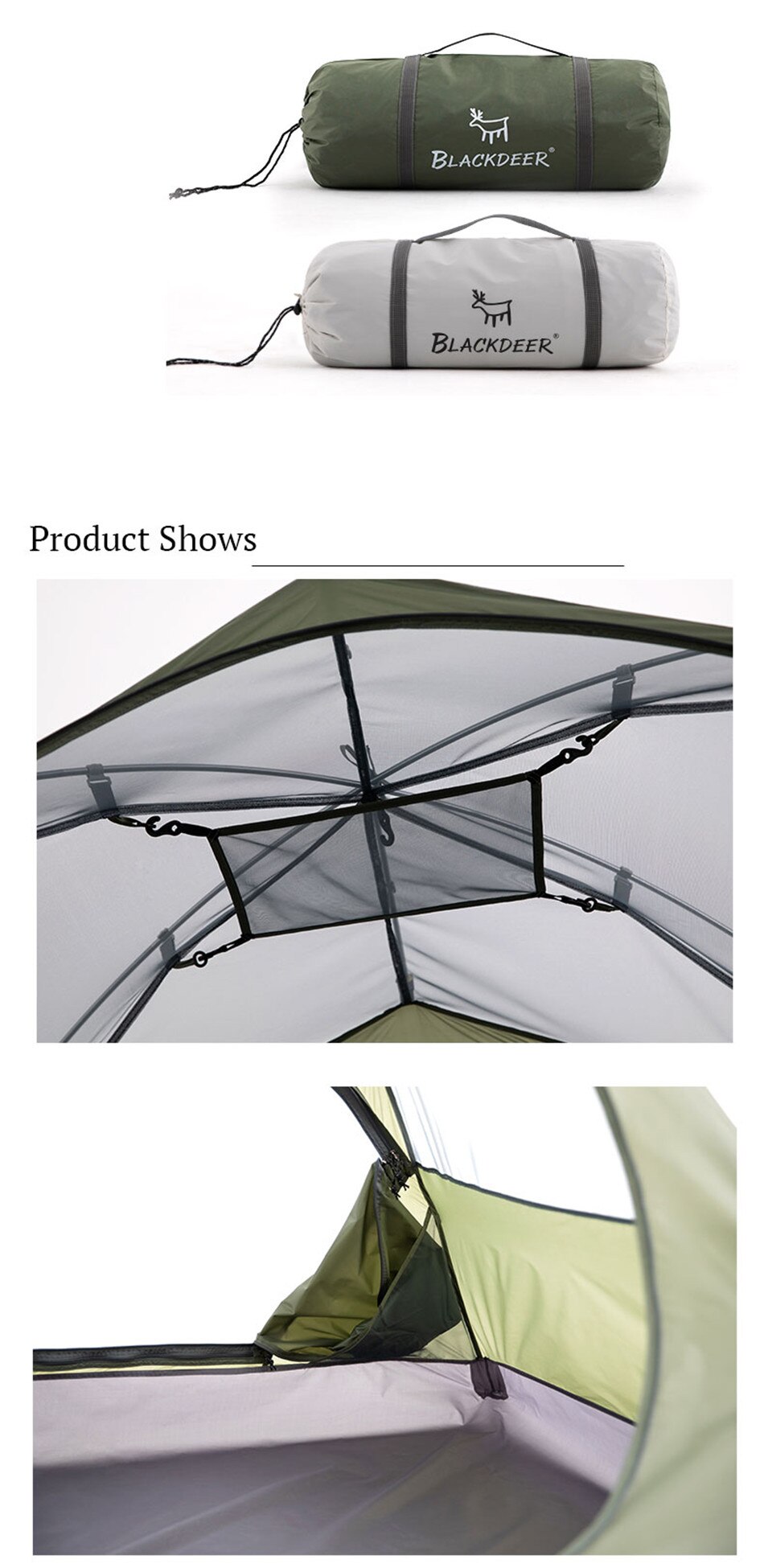 Outdoor Double-layer Waterproof 2-3 People Backpacking Tent Camping Hiking 4 Seasons Winter Tent Snow Skirt Portable Hilly Tent