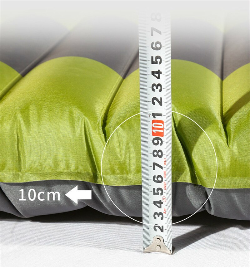 Outdoor Camping Inflatable Cushion Sleeping Bed Beach Picnic Travel Thick Waterproof Ultralight Portable Air Mattress Tent Mats