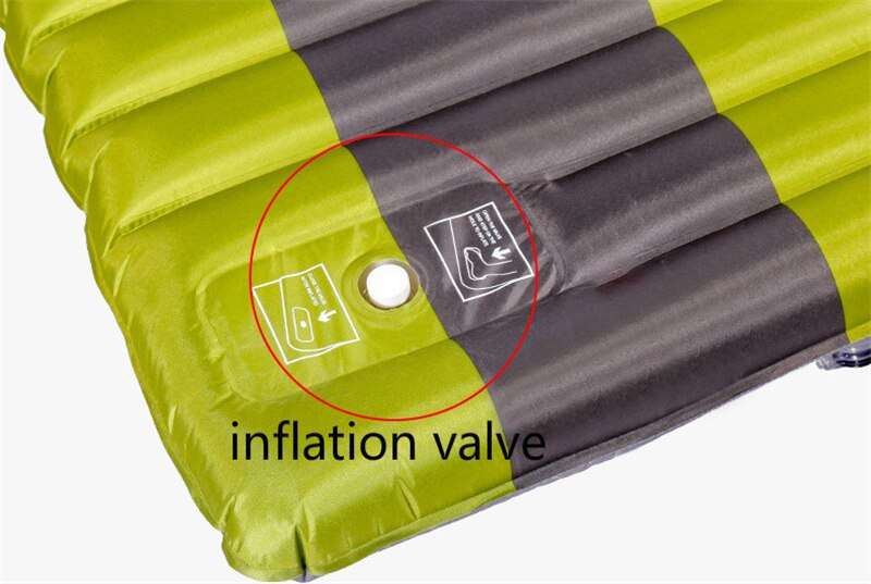 Outdoor Camping Inflatable Cushion Sleeping Bed Beach Picnic Travel Thick Waterproof Ultralight Portable Air Mattress Tent Mats