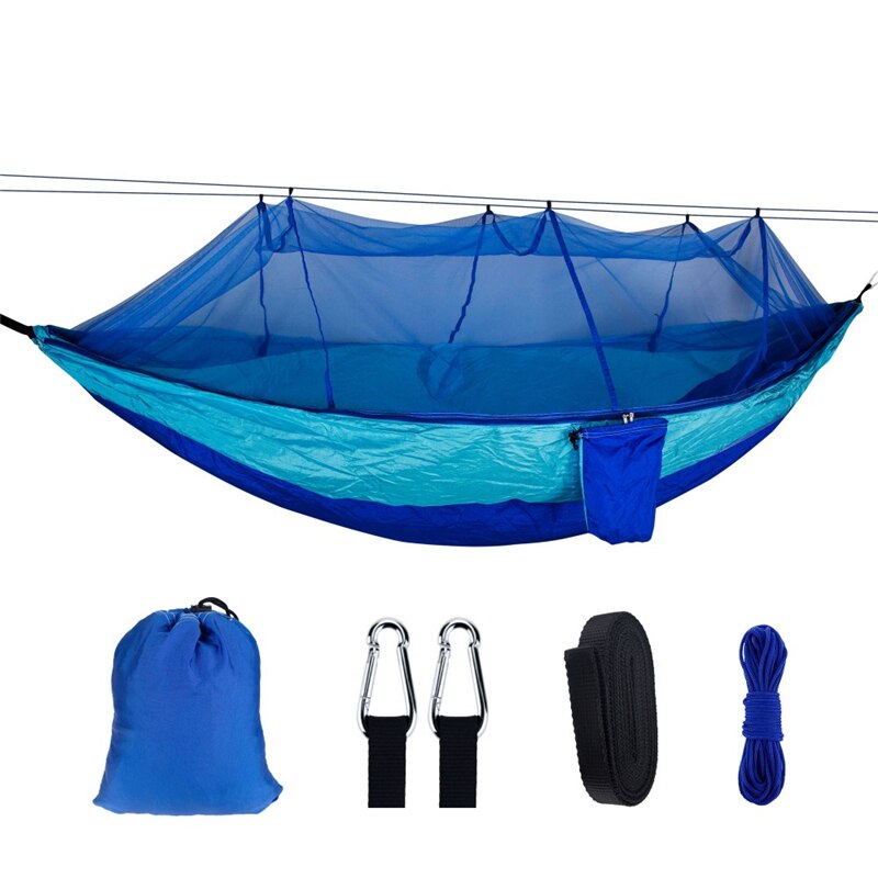 Mosquito Resistant Portable Hanging Tent Top Quality Outdoor Camping Garden Hammock 1-2 Person Insect Net Strength Sleep Swing
