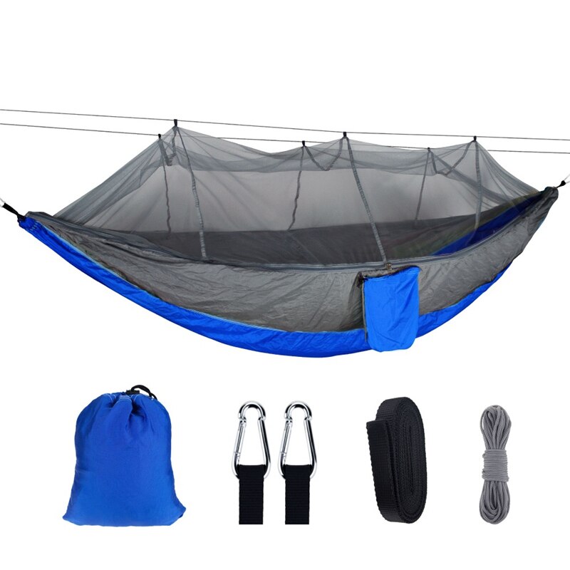 Mosquito Resistant Portable Hanging Tent Top Quality Outdoor Camping Garden Hammock 1-2 Person Insect Net Strength Sleep Swing