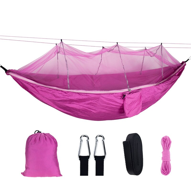 Mosquito Resistant Portable Hanging Tent Top Quality Outdoor Camping Garden Hammock 1-2 Person Insect Net Strength Sleep Swing
