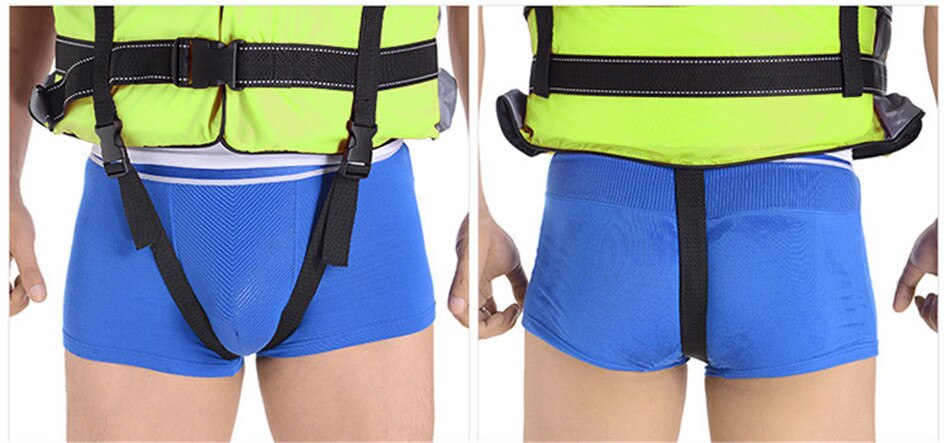 Outdoor High Buoyancy Adult Swimming Life Jacket Portable Rafting Snorkeling Vest Swimsuit Camping Fishing Safety Survival Vest