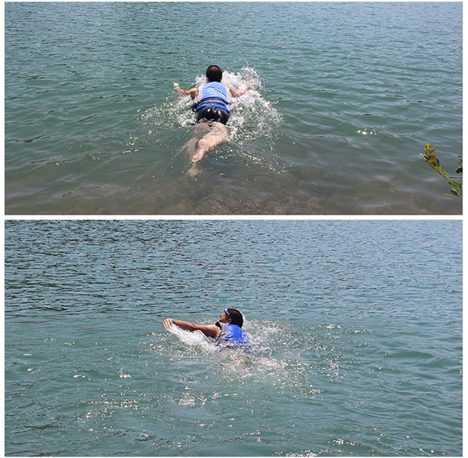 Outdoor High Buoyancy Adult Swimming Life Jacket Portable Rafting Snorkeling Vest Swimsuit Camping Fishing Safety Survival Vest