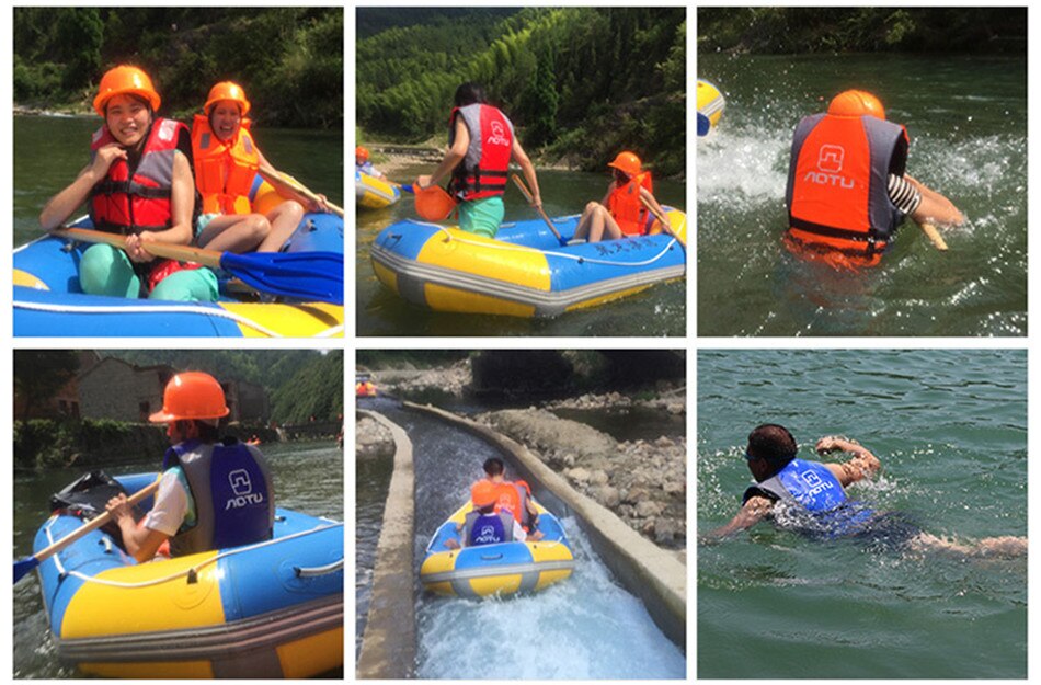 Outdoor High Buoyancy Adult Swimming Life Jacket Portable Rafting Snorkeling Vest Swimsuit Camping Fishing Safety Survival Vest