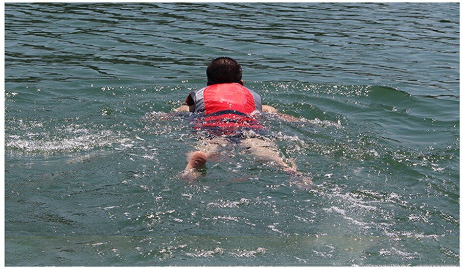 Outdoor High Buoyancy Adult Swimming Life Jacket Portable Rafting Snorkeling Vest Swimsuit Camping Fishing Safety Survival Vest