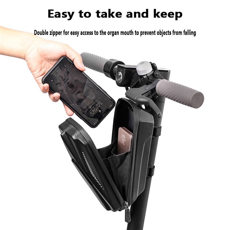 Electric Scooter Front Bag Accessories Head Handle Bag Universal Storage Hanging Balance Car Scooter Front Charger Carry Bags