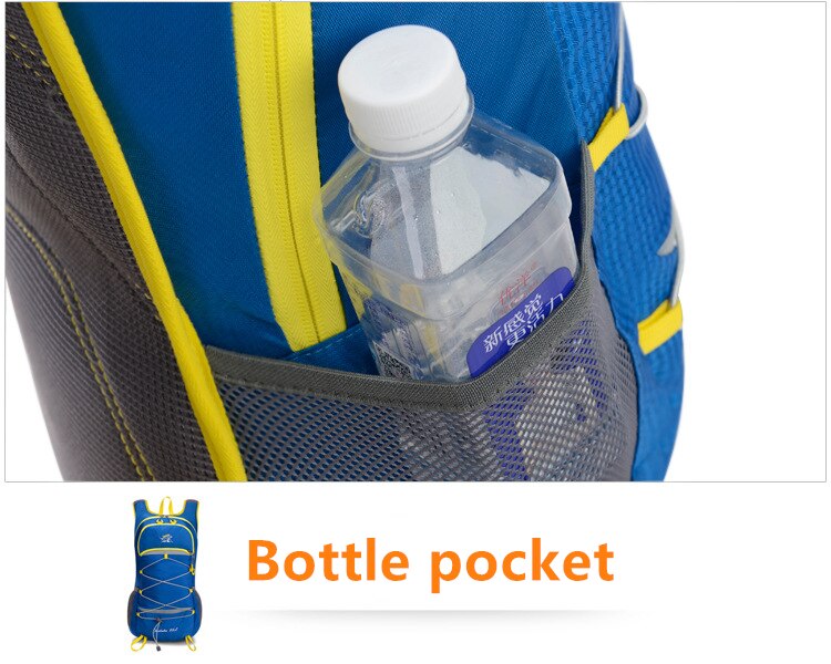 Unisex 25L Outdoor Climbing Hiking Backpack Nylon Waterproof Breathable Vest Marathon Running Cycling Backpack Riding Travel Bag