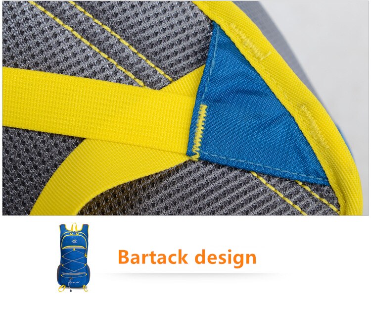 Unisex 25L Outdoor Climbing Hiking Backpack Nylon Waterproof Breathable Vest Marathon Running Cycling Backpack Riding Travel Bag