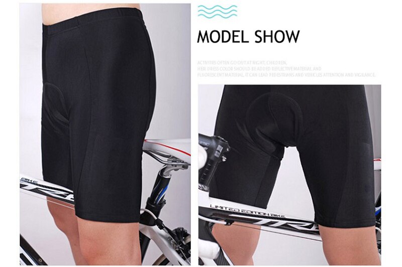 Quality Cycling Shorts Summer Bicycle Men Gel Pad Bike Shorts 3D Pad Underwear Quick Dry Breathable MTB Bike Road Bicycle Short